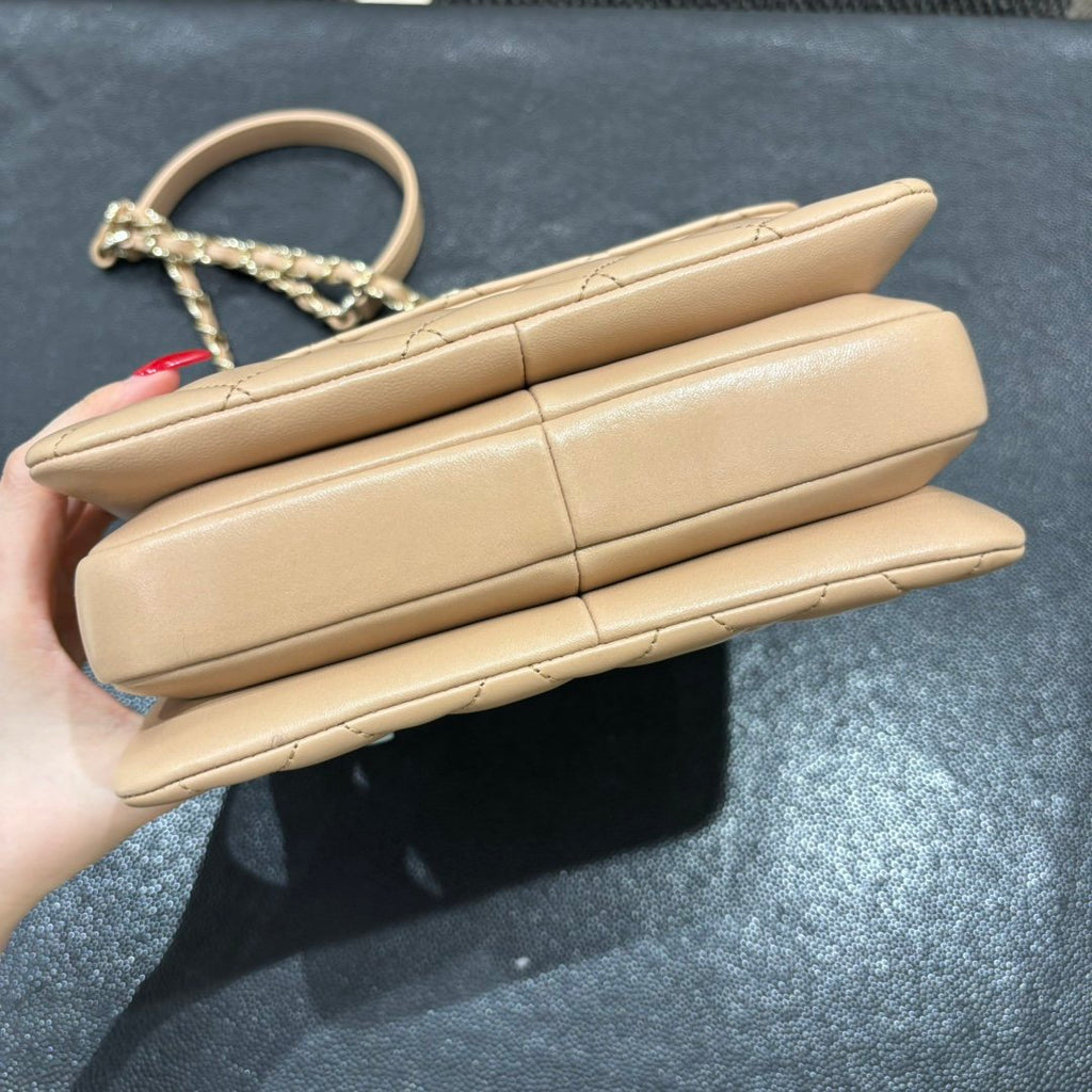 Chanel Trendy 2025 Küçük Kuzu Derisi GHW - Glimmer of Luxury
