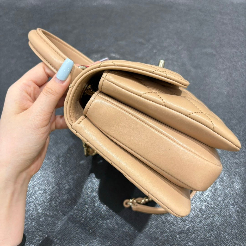 Chanel Trendy 2025 Küçük Kuzu Derisi GHW - Glimmer of Luxury