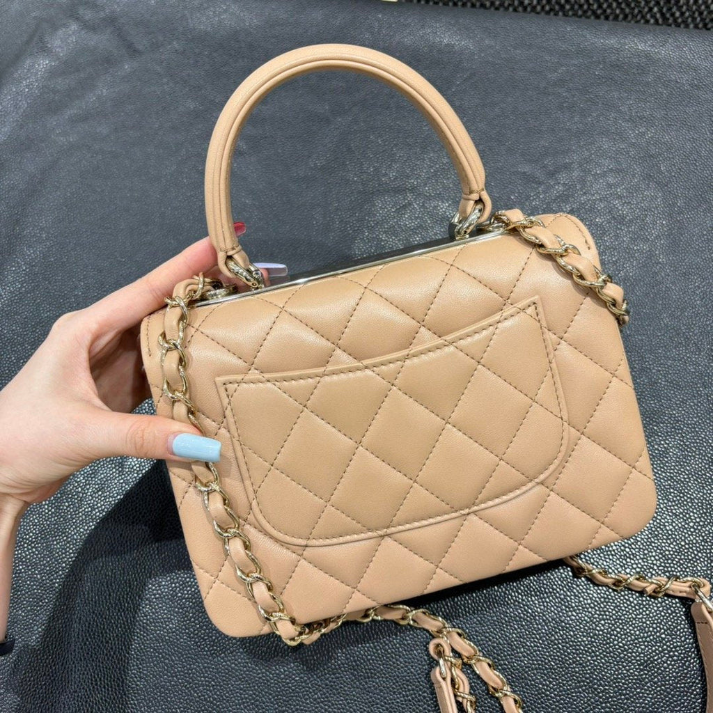 Chanel Trendy 2025 Küçük Kuzu Derisi GHW - Glimmer of Luxury