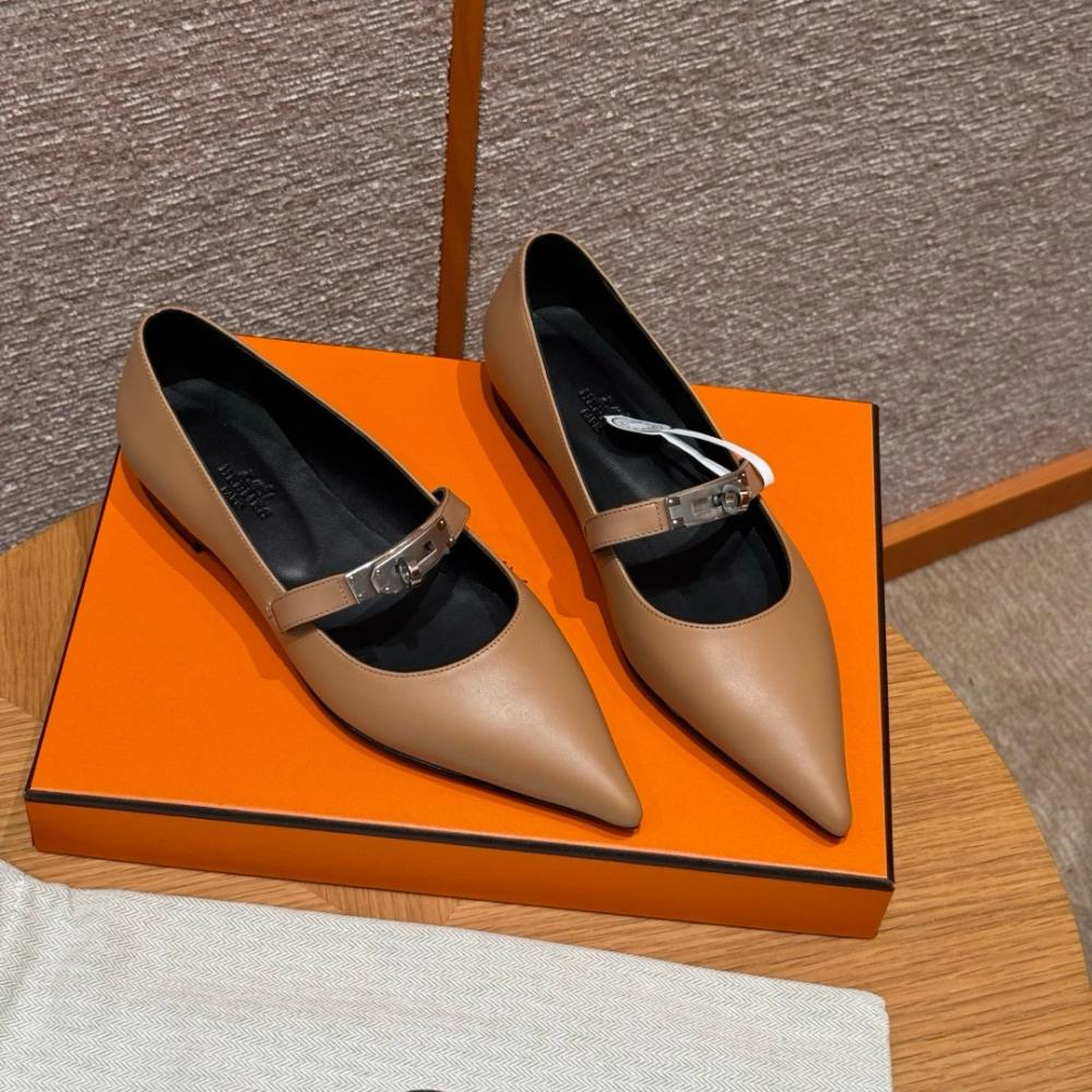 Hermes Kelly Ballet Shoes