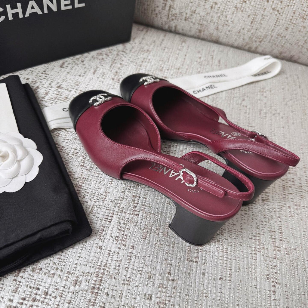 Chanel S26 Arkadan Bantlı Ayakkabı