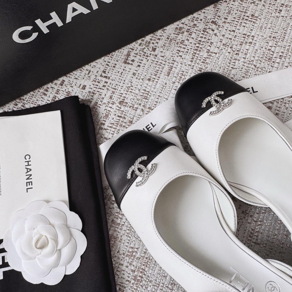 Chanel S26 Arkadan Bantlı Ayakkabı