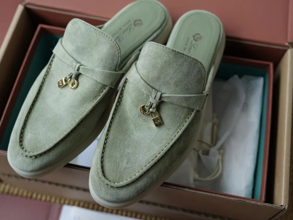 Loro Piana Charms Walk Babouche Loafer