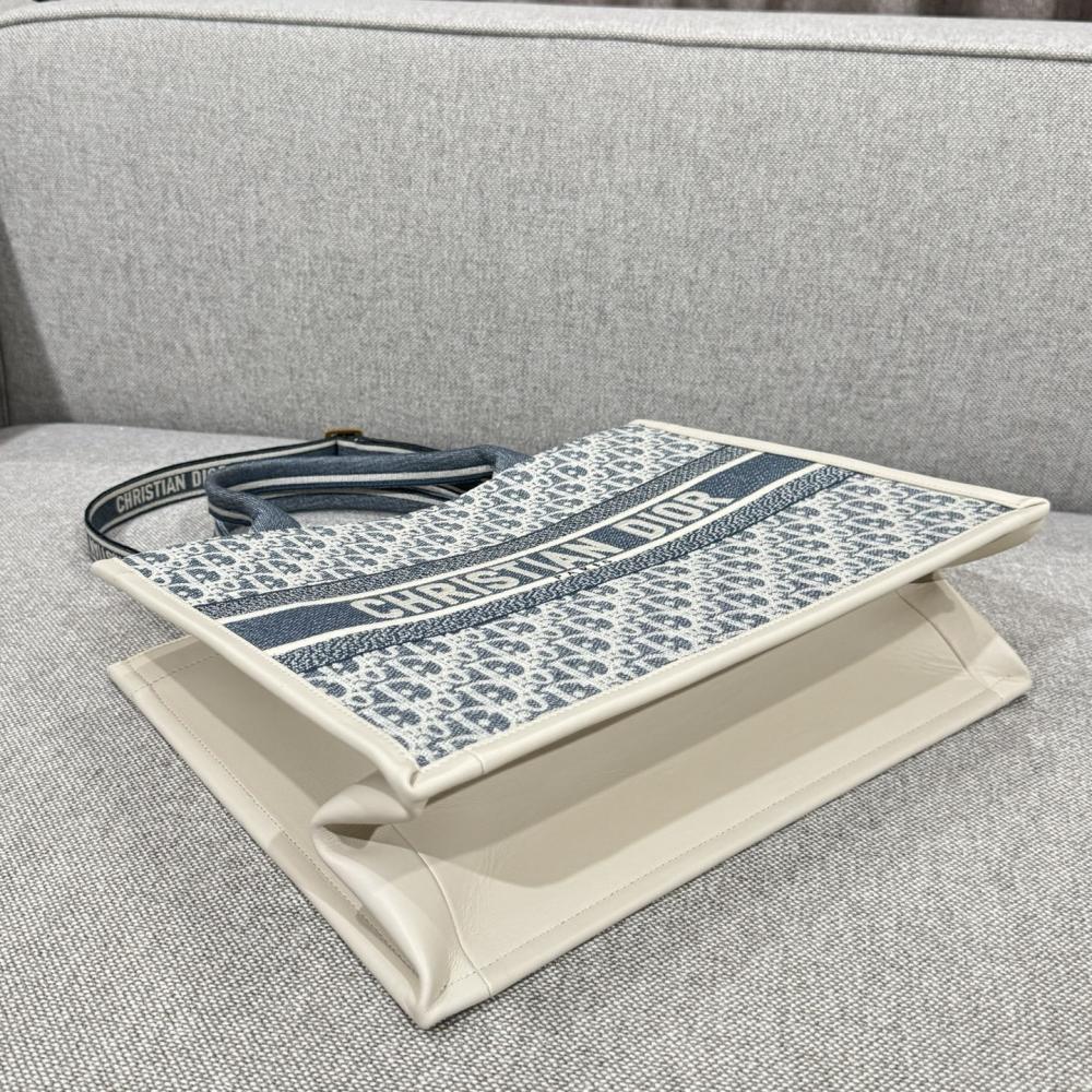 Christian Dior Blue Book Tote Medium