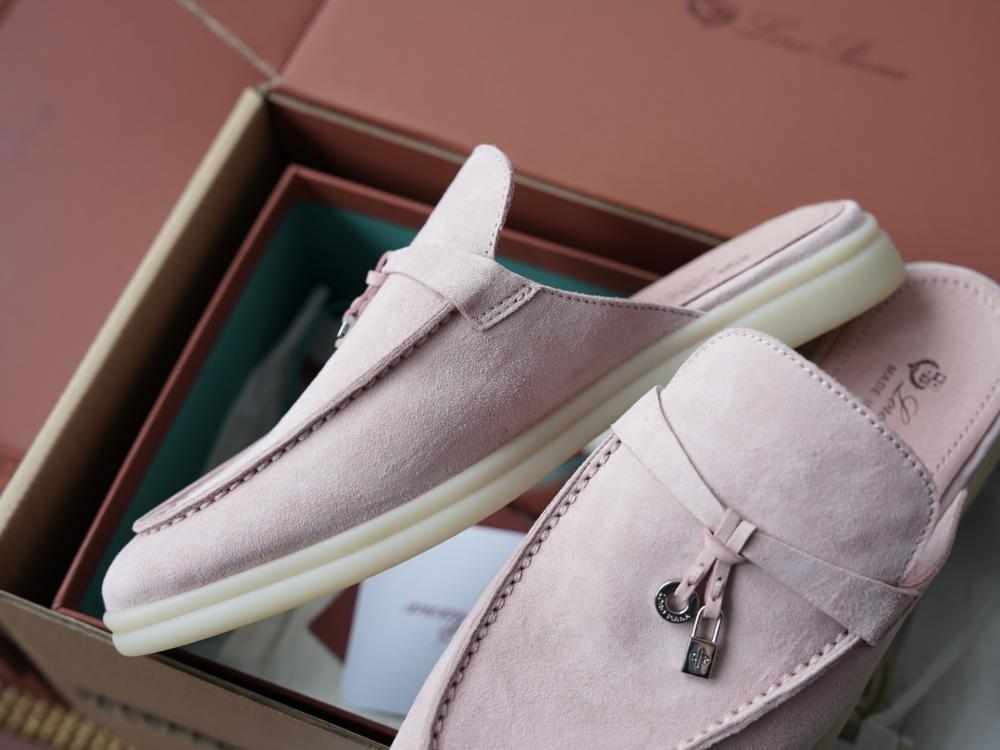 Loro Piana Charms Walk Babouche Loafer