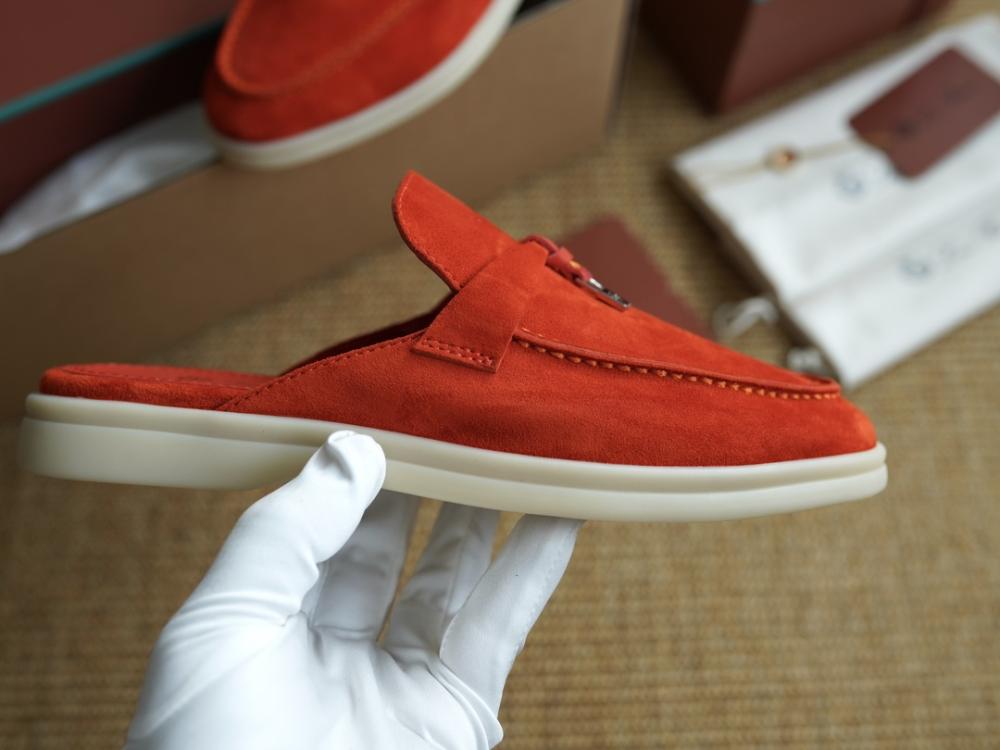 Loro Piana Charms Walk Babouche Loafer