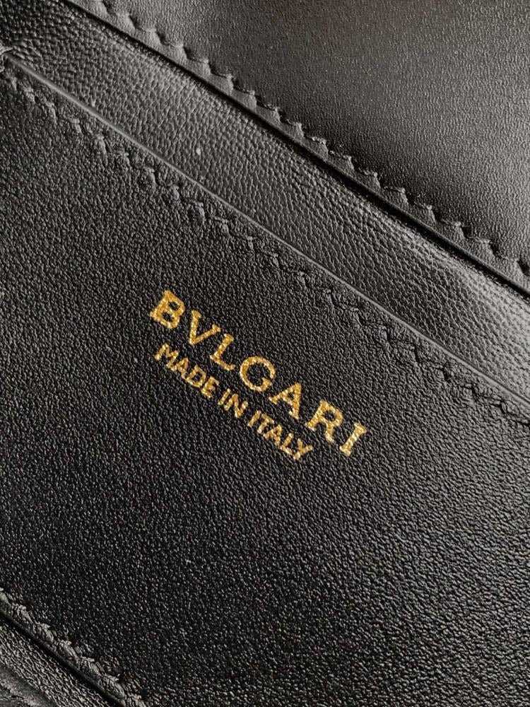 Bulgari Serpenti Forever Glossy Leather Mini Bag