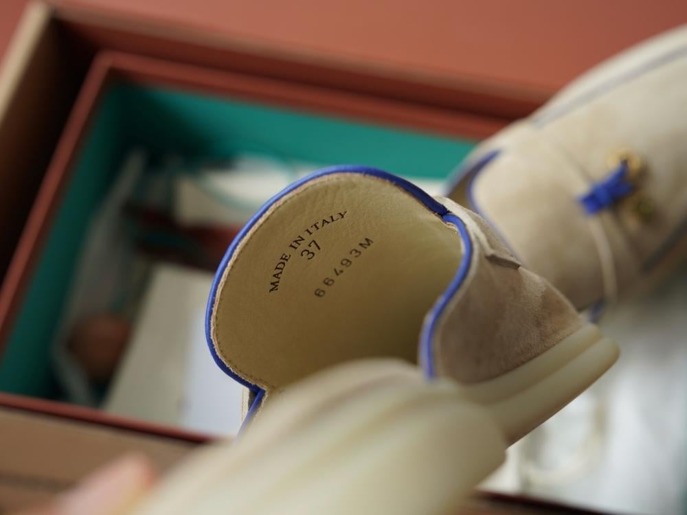 Loro Piana Charms Walk Babouche Loafer