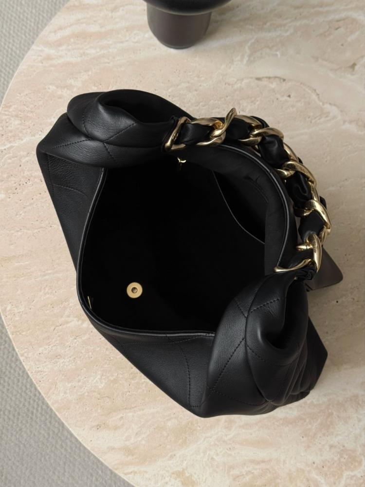 Chanel 25K Hippie Hobo Maxi Bag – Shiny Calfskin