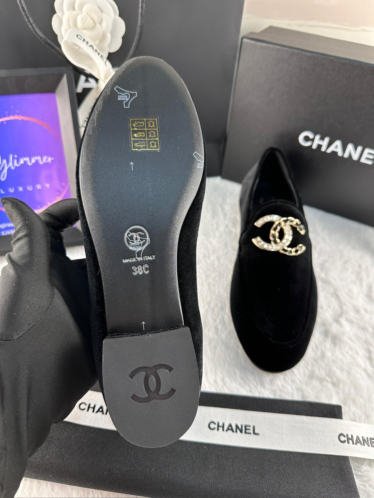 S24 Süet Mokasen Ayakkabı - Glimmer of Luxury