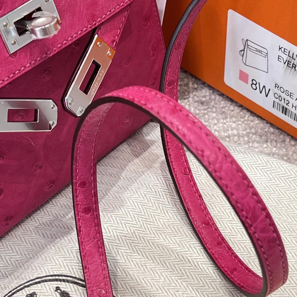 HERMES KELLY 20 MINI SELLIER ANEMONE EPSOM GOLD HARDWARE