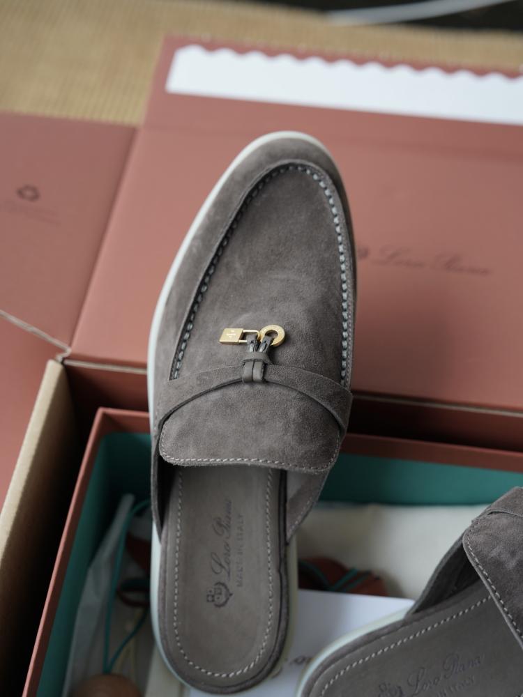 Loro Piana Charms Walk Babouche Loafer