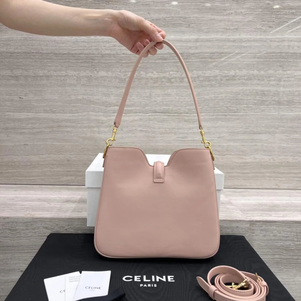 Küçük Camille 16 Yumuşak Çanta Pürüzsüz Dana Derisi - Glimmer of Luxury