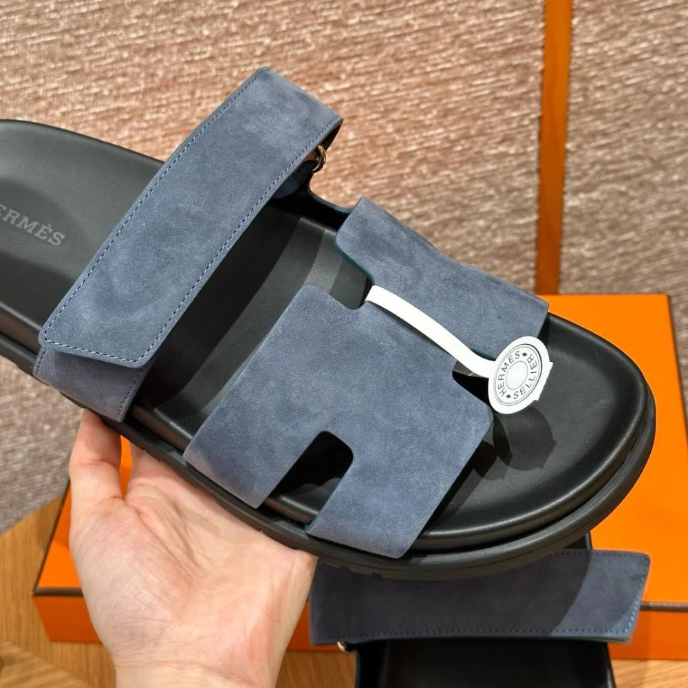 Hermès Chypre Sandals - Clay Beige