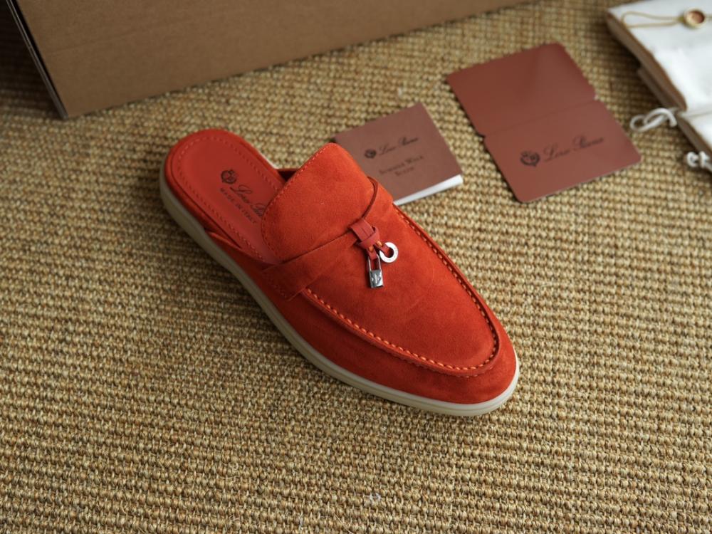 Loro Piana Charms Walk Babouche Loafer