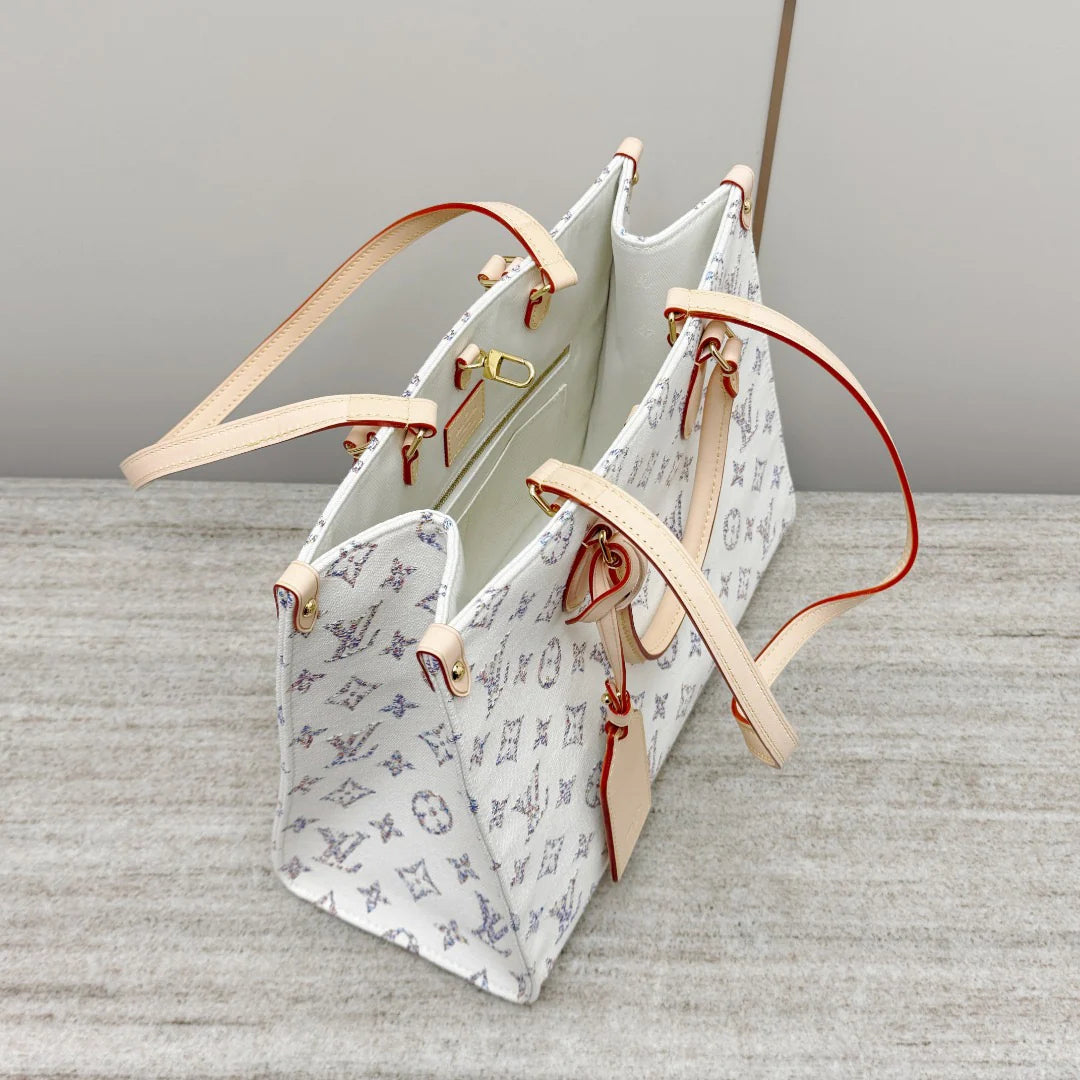 OnTheGo MM Krem Çok Renkli Gökkuşağı Denizci M24708 - Glimmer of Luxury