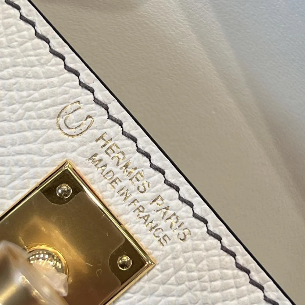 HERMES KELLY 20 MINI SELLIER ANEMONE EPSOM GOLD HARDWARE