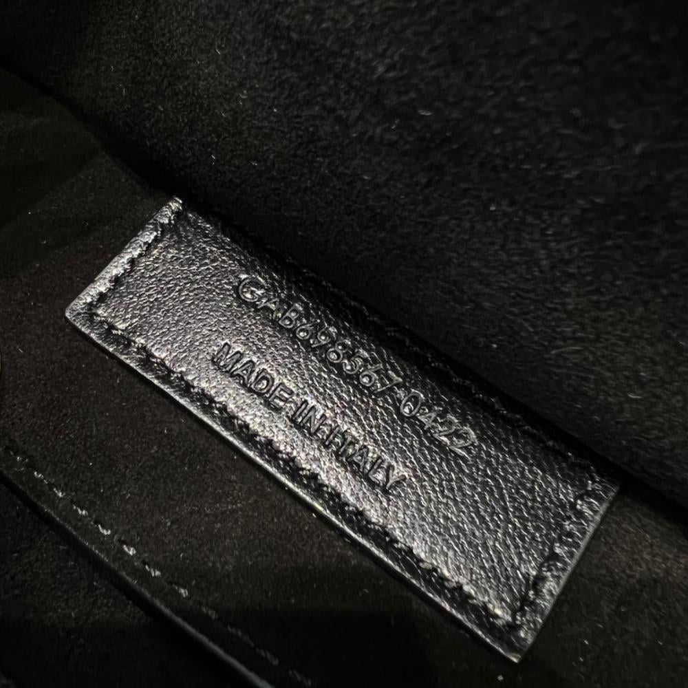 Saint Laurent Le 57 Matelassé Kapitone Deri Omuz Çantası - Glimmer of Luxury