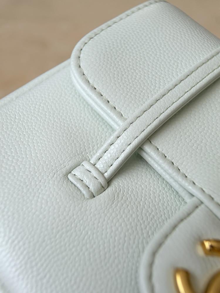 Chanel 26P Mini Shoulder Bag – Pink Grained Calfskin