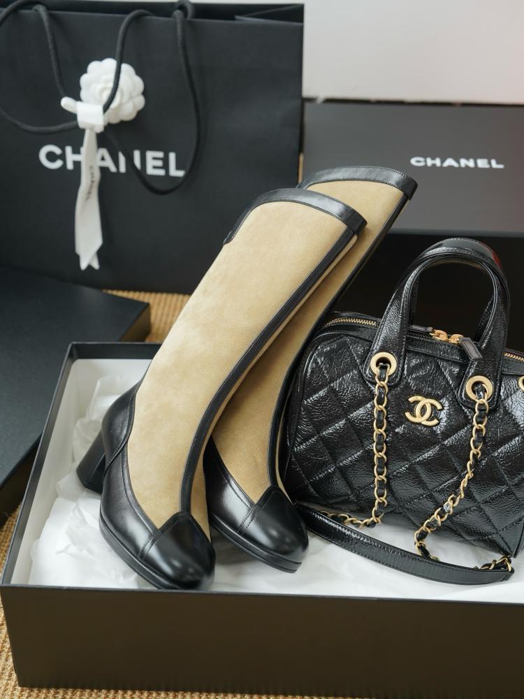 Chanel Orta Boy Çizmeler