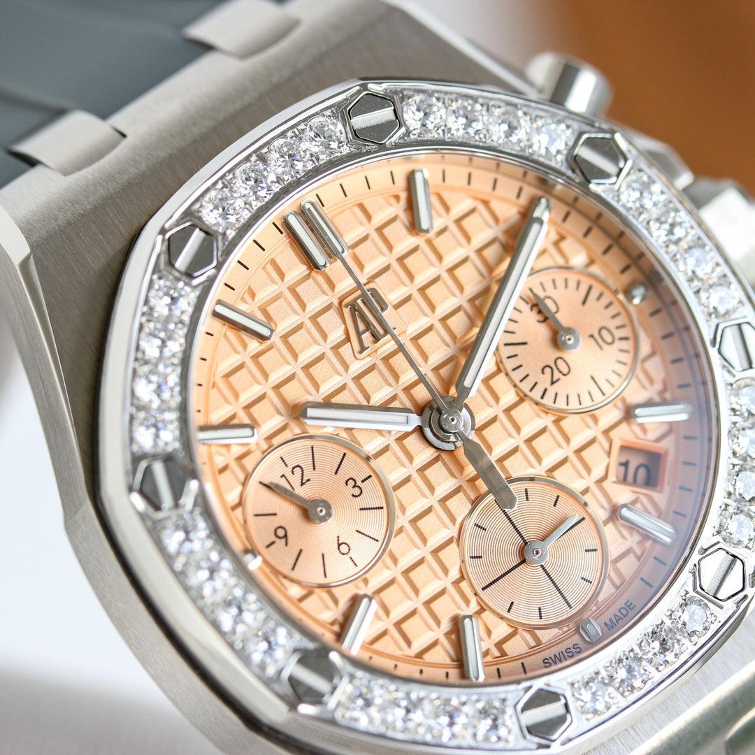 Audemars Piguet Kronograf Mekanik Saat 37 - Glimmer of Luxury