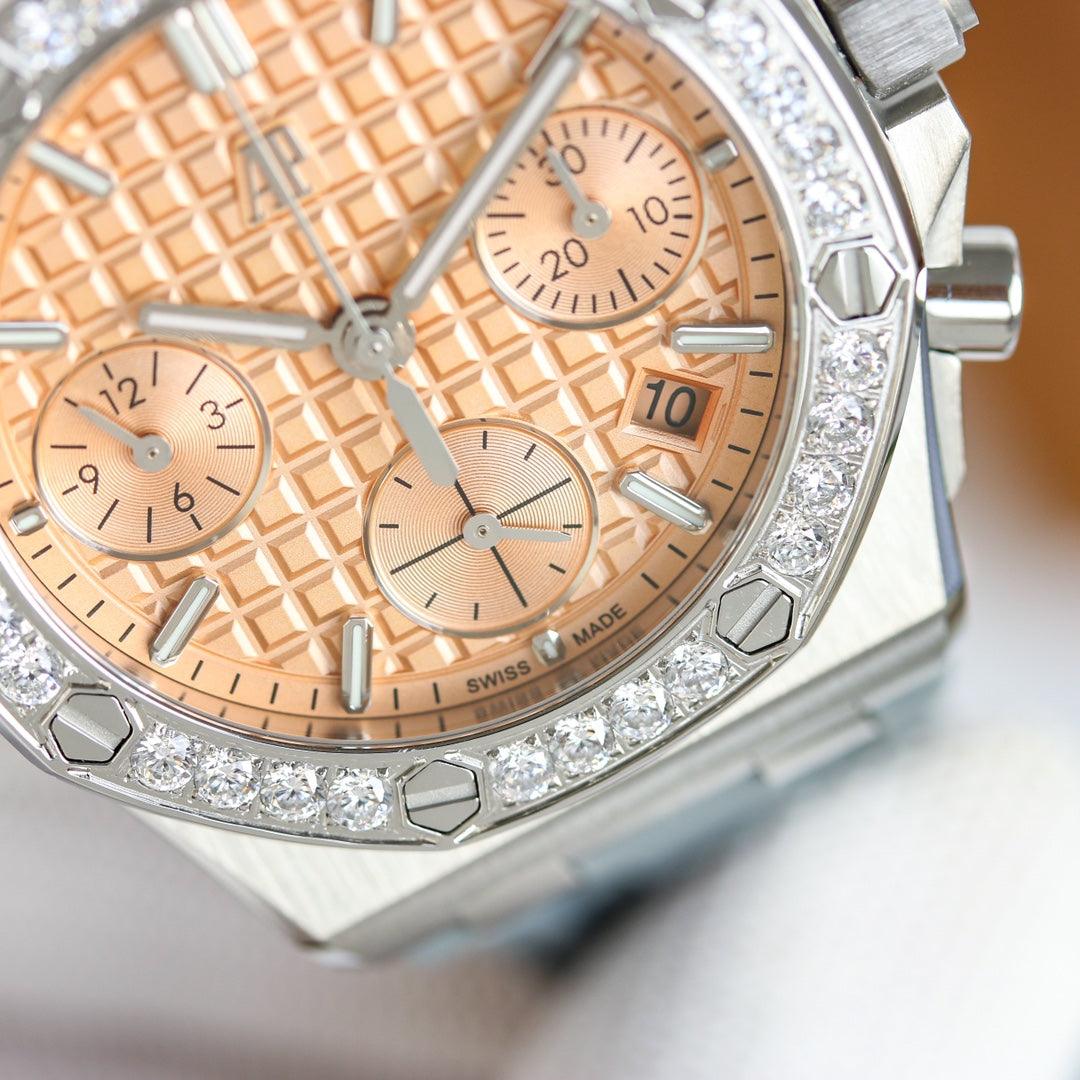 Audemars Piguet Kronograf Mekanik Saat 37 - Glimmer of Luxury