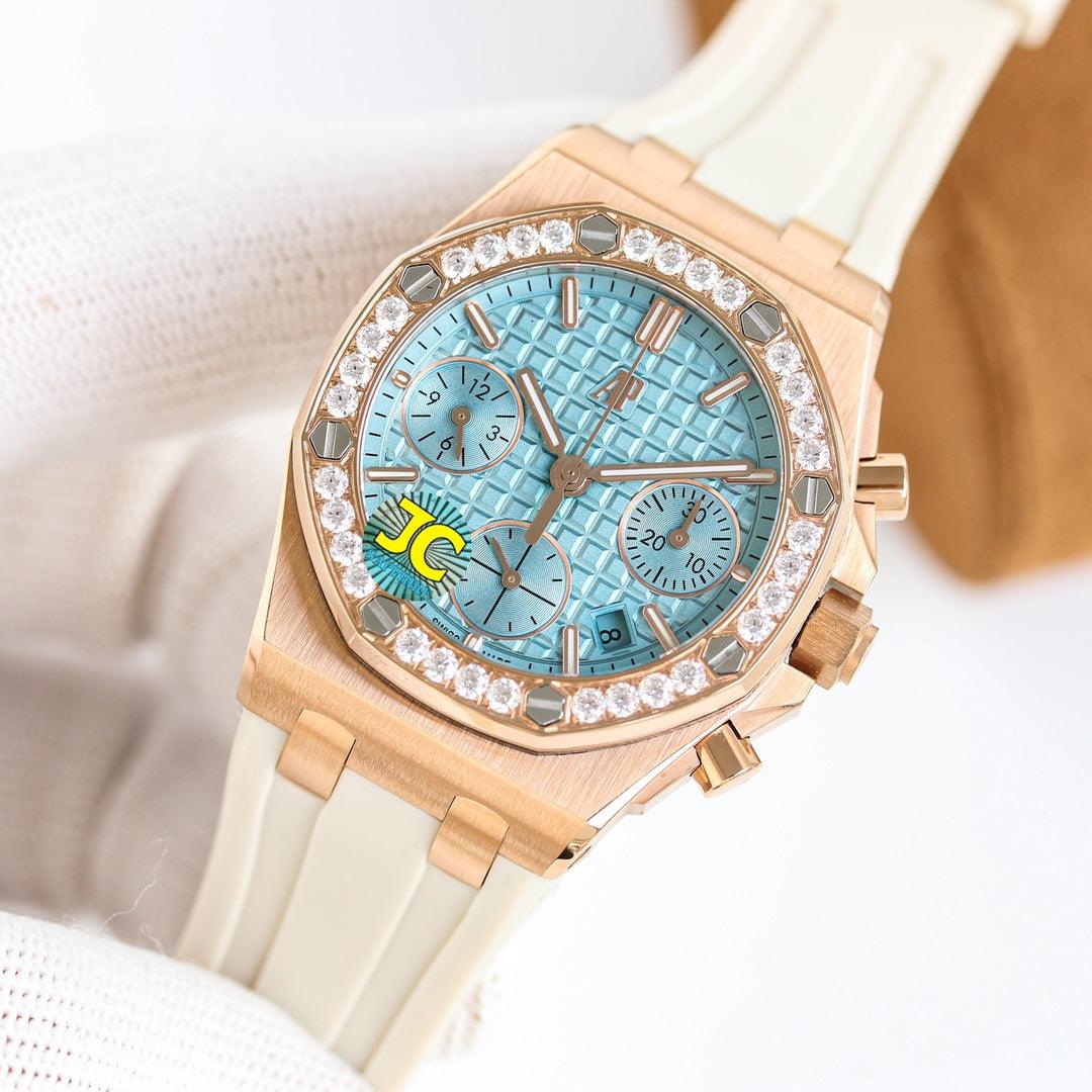 Audemars Piguet Kronograf Mekanik Saat 37 - Glimmer of Luxury