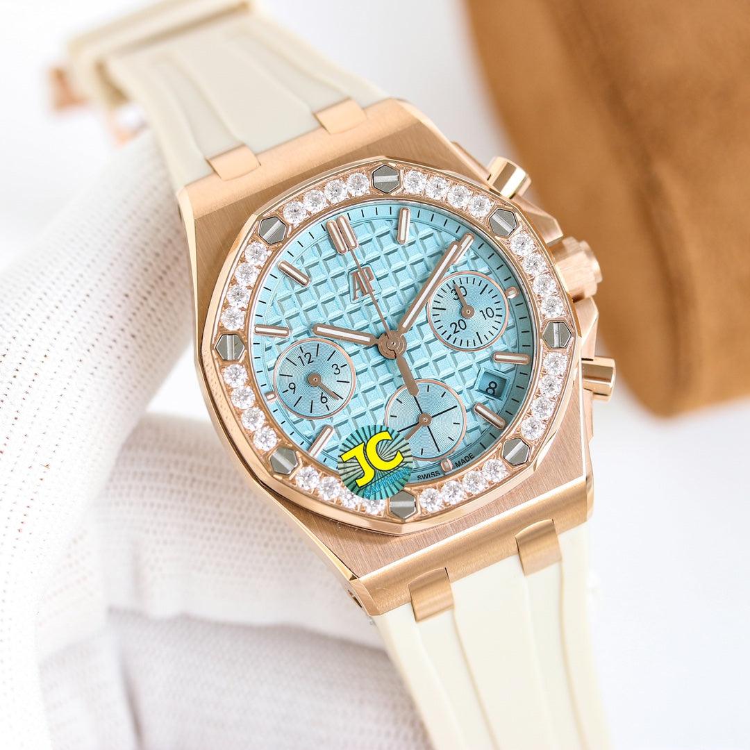 Audemars Piguet Kronograf Mekanik Saat 37 - Glimmer of Luxury