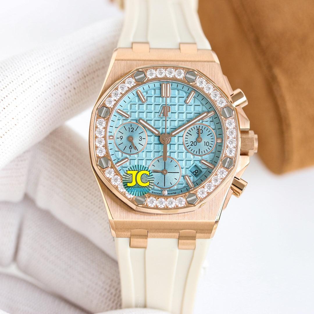 Audemars Piguet Kronograf Mekanik Saat 37 - Glimmer of Luxury