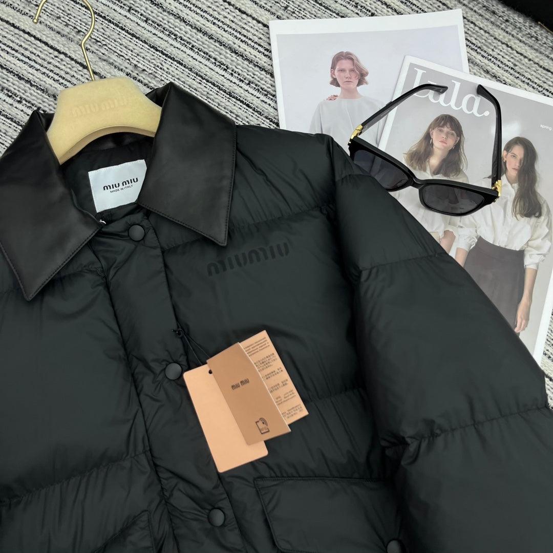 Miu Miu Kaz Tüyü Dolgulu Mont - Glimmer of Luxury