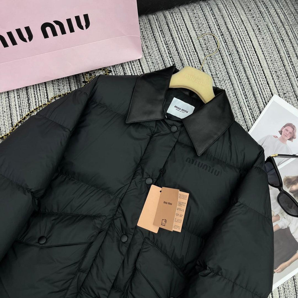 Miu Miu Kaz Tüyü Dolgulu Mont - Glimmer of Luxury