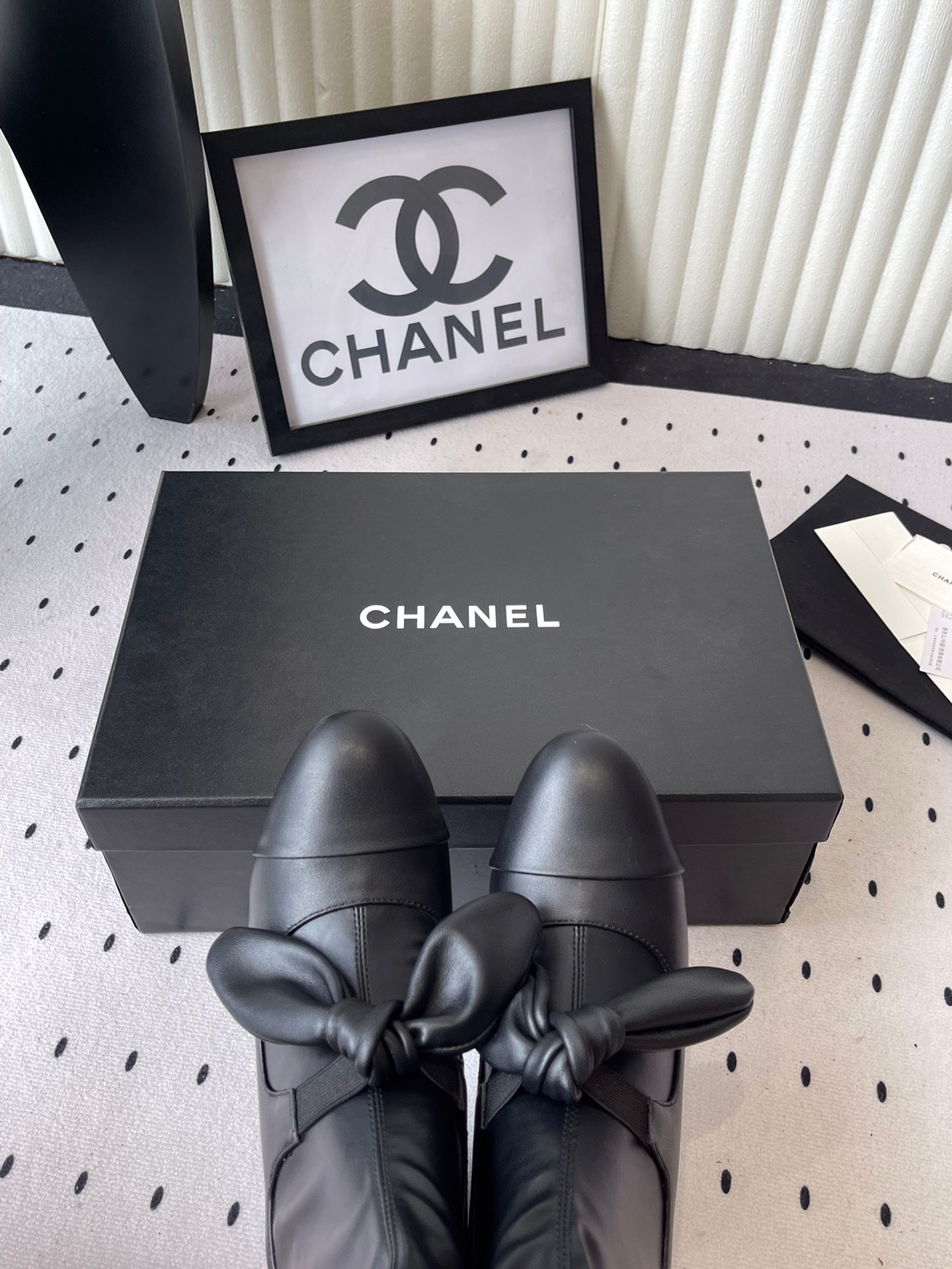 Chanel 2025 مجموعة خريف/شتاء – حذاء ماري جين من الجلد