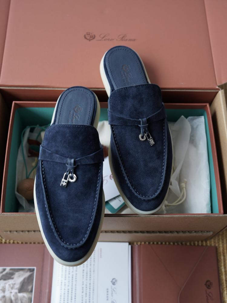 Loro Piana Charms Walk Babouche Loafer