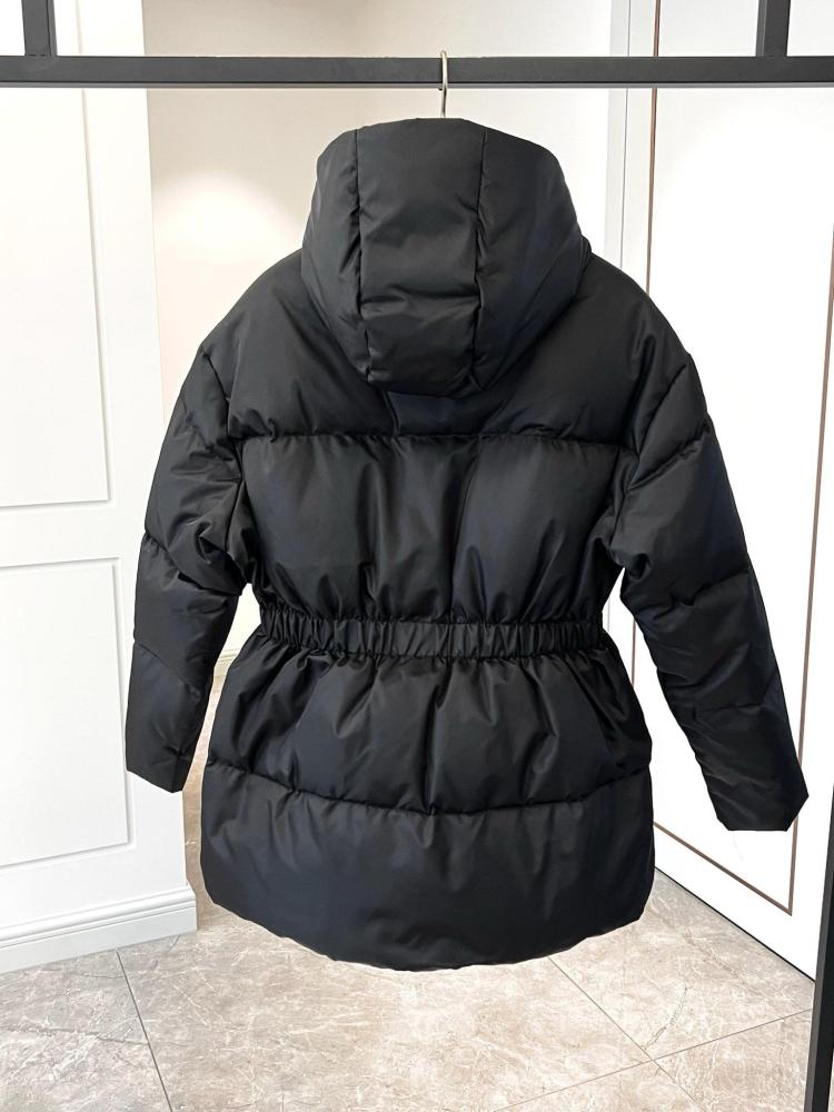 Prada Nylon Coat – Black