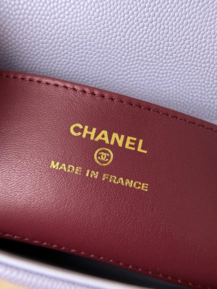 Chanel 26P Mini Shoulder Bag – Pink Grained Calfskin