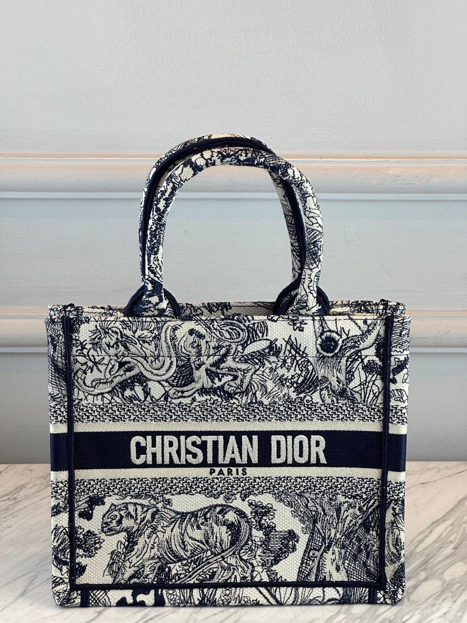 Christian Dior Mavi Book Tote Orta - Glimmer of Luxury