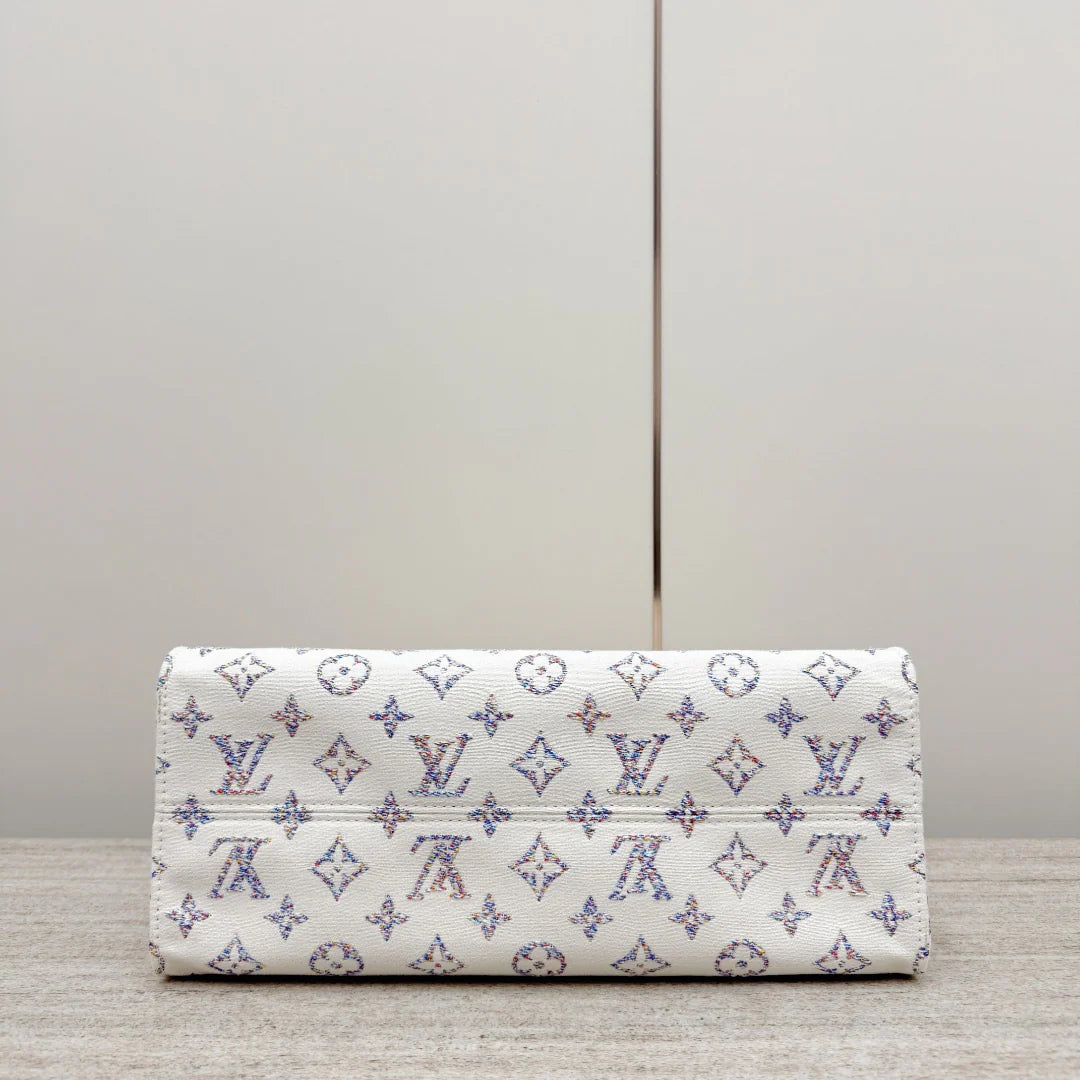 OnTheGo MM Krem Çok Renkli Gökkuşağı Denizci M24708 - Glimmer of Luxury