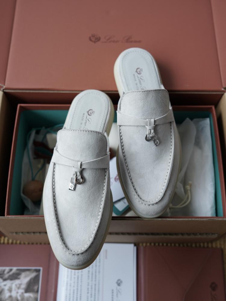 Loro Piana Charms Walk Babouche Loafer