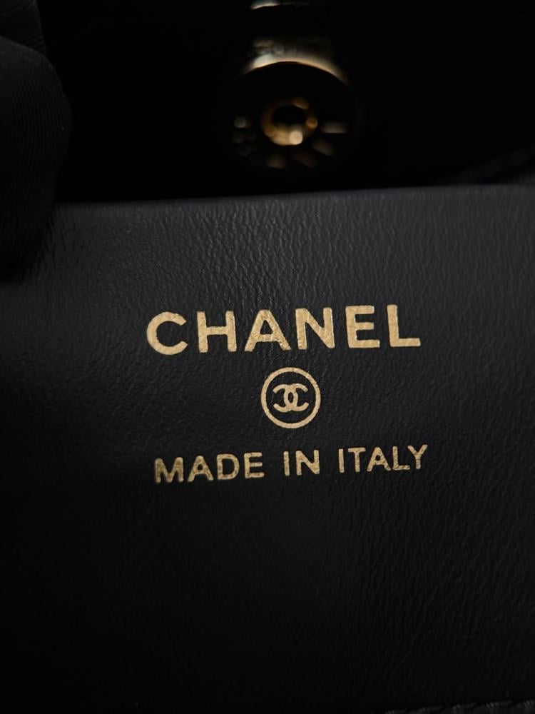 Chanel Nano 31 Kertenkele Kabartmalı Alışveriş Çantası