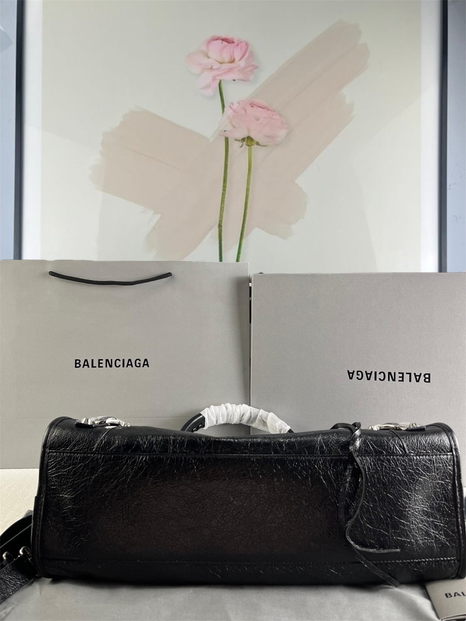 Balenciaga Kadın Le City Siyah Çanta