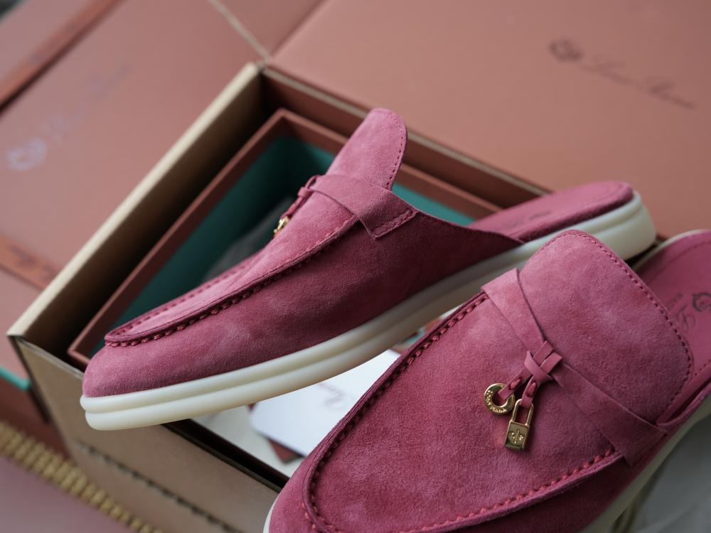 Loro Piana Charms Walk Babouche Loafer