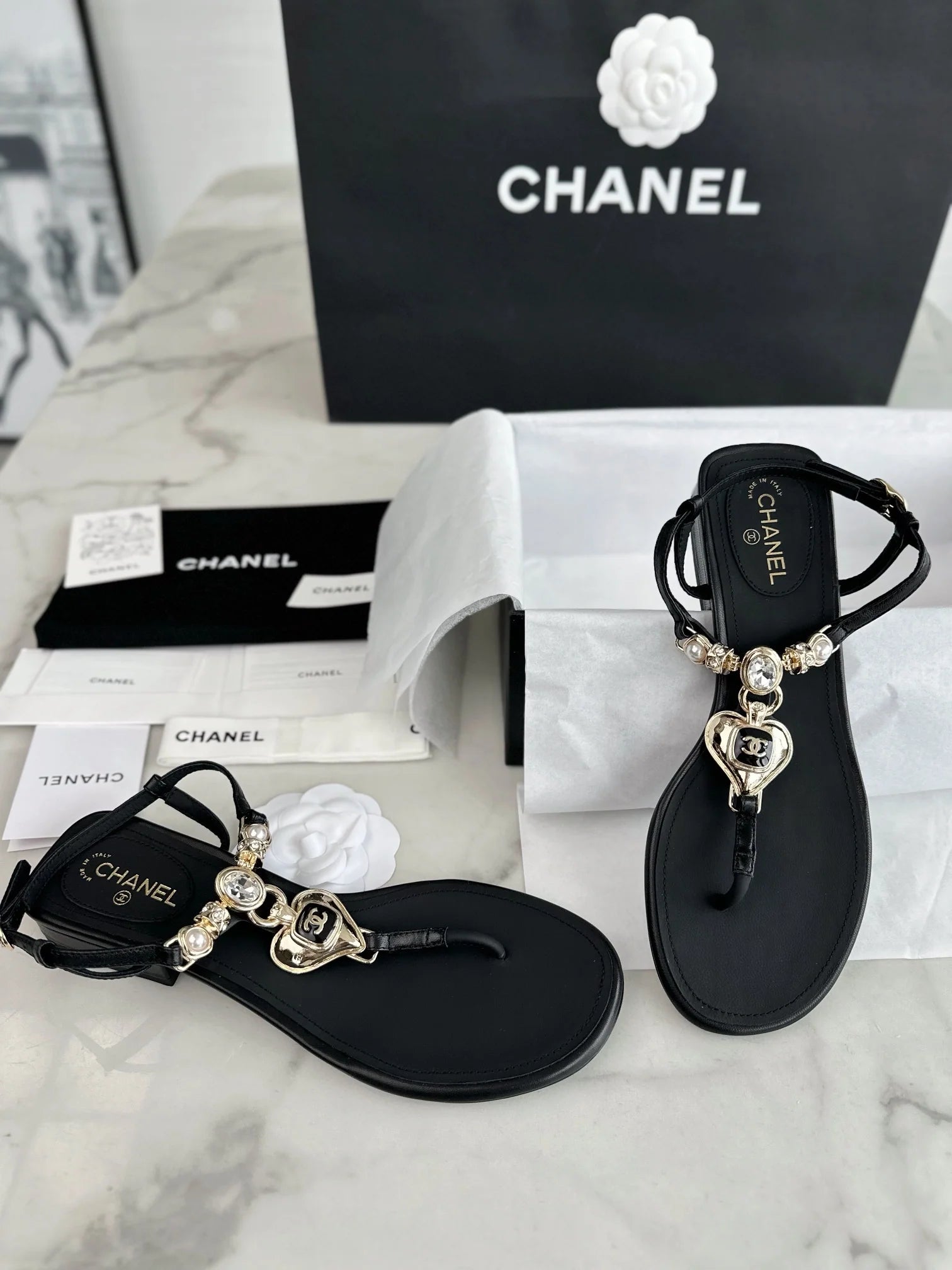 24S Sandalet - Glimmer of Luxury