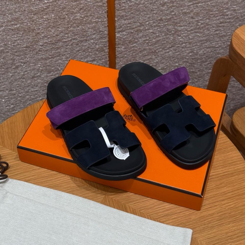 Hermès Chypre Sandals - Clay Beige