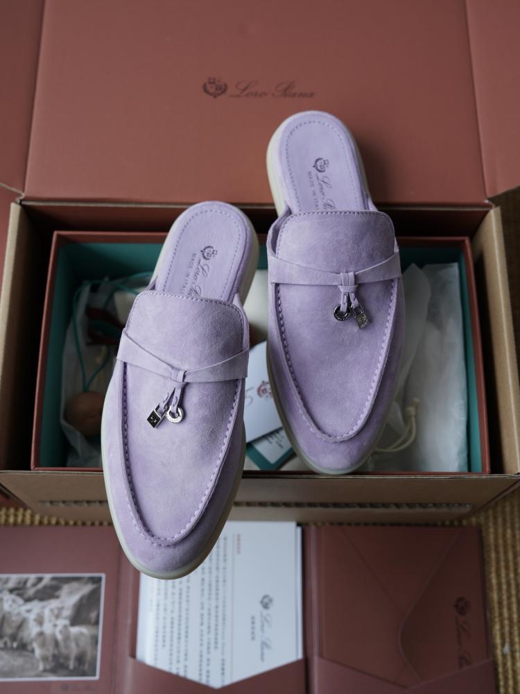 Loro Piana Charms Walk Babouche Loafer