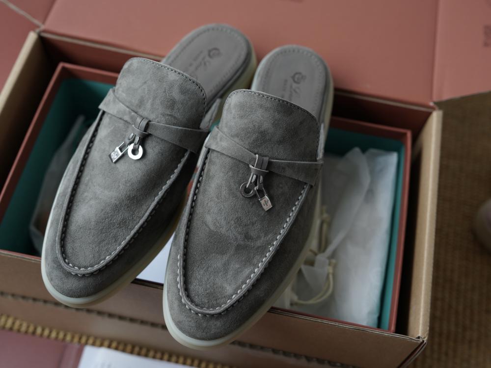 Loro Piana Charms Walk Babouche Loafer