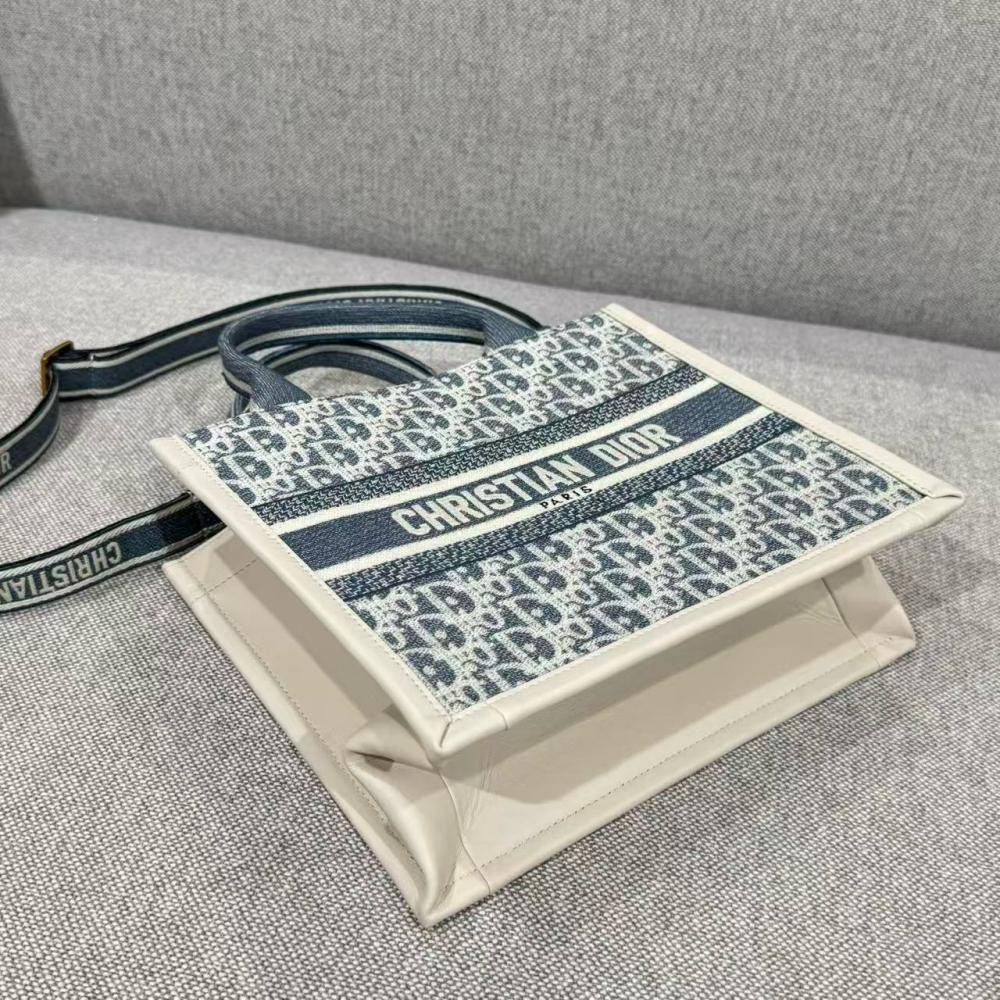 Christian Dior Mavi Book Tote Küçük