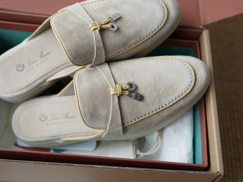 Loro Piana Charms Walk Babouche Loafer