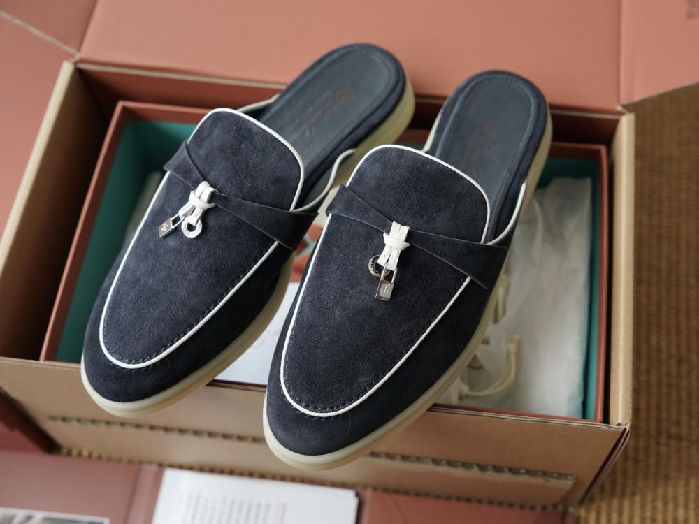 Loro Piana Charms Walk Babouche Loafer