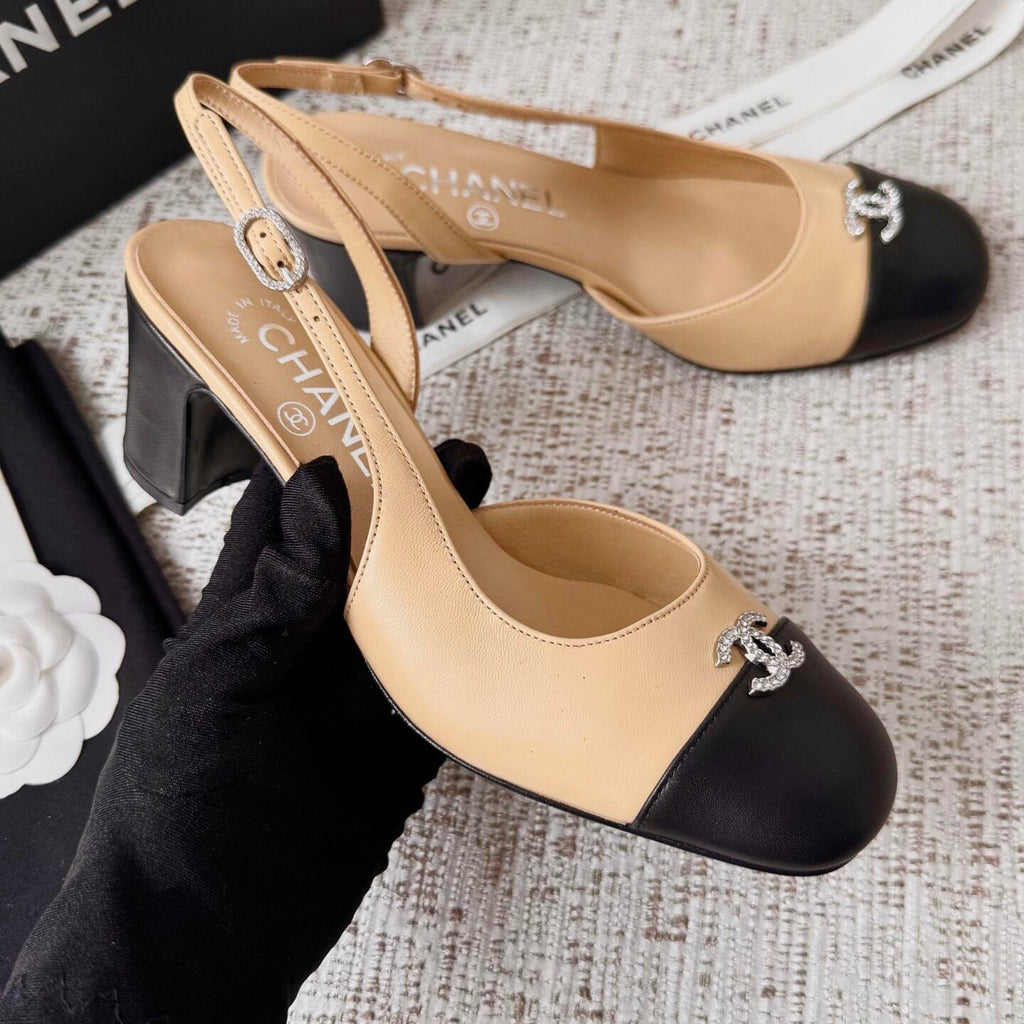 Chanel S26 Arkadan Bantlı Ayakkabı