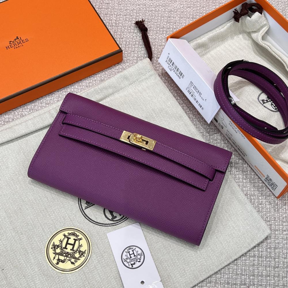 Hermès Kelly To Go Epsom 19cm Anemone 
